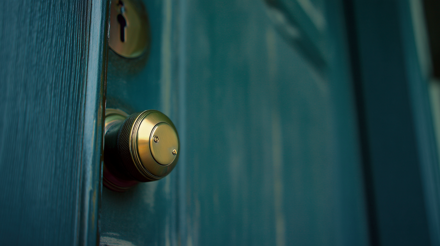 Porte claquée : comment tenter de l'ouvrir soi-même ?